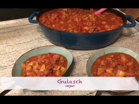 Rezept - Gulasch - vegan