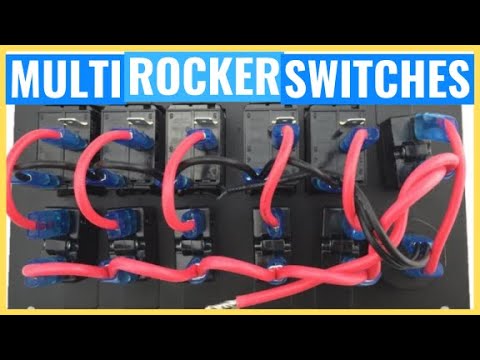 How to Wire MULTIPLE 12V LED Rocker Switches [Simple Guide and Wiring Explanation]