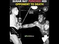 Sugar Ray Robinson Punched His Rival To Death
