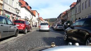 preview picture of video 'Mit dem MZ TS250/1 Gespann durch Heilbad Heiligenstadt'