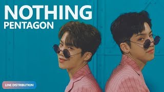 PENTAGON - Nothing (Line Distribution) | TheSeverus