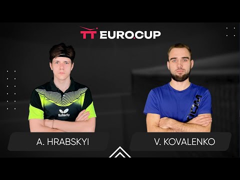 12:30 Andrii Hrabskyi - Viacheslav Kovalenko 10.10.2025 TT Euro.Cup Ukraine Master TABLE 4