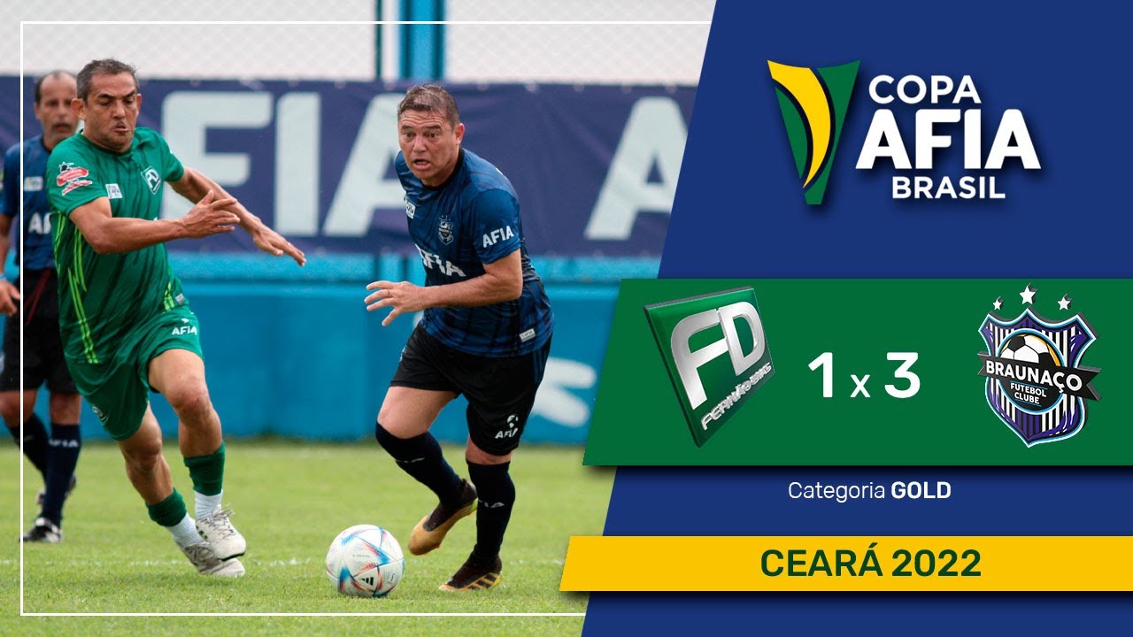 COPA AFIA CEARA 2022 – FERNAO DIAS X BRAUNACO – GOLD