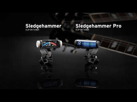 Korg SHPRO Sledgehammer Pro Clip-On Guitar Tuner (Black)