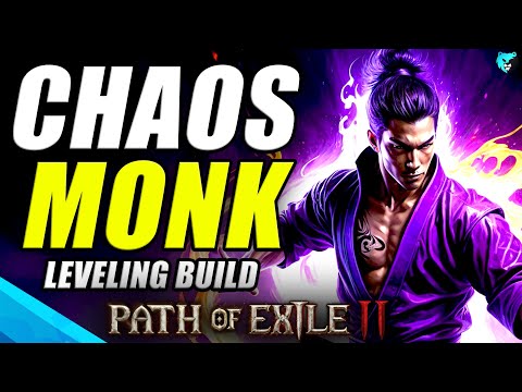 DARKNESS Chaos Monk Leveling Build in Path of Exile 2