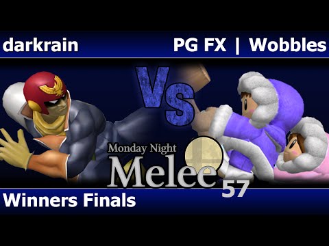 MNM 57 Melee - darkrain (C Falcon) vs PG FX | Wobbles (ICs) - Winners Finals
