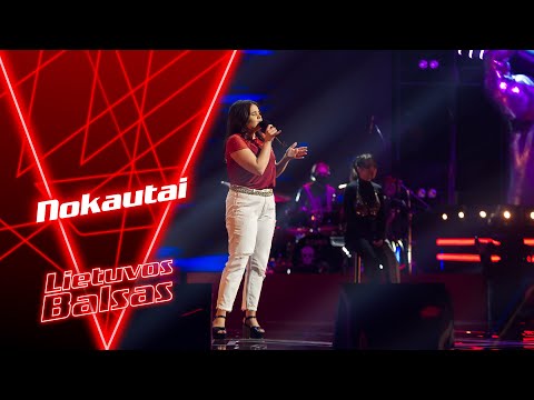 Austėja Krivickaitė - Mėlyna Mėlyna | Knockouts | The Voice of Lithuania