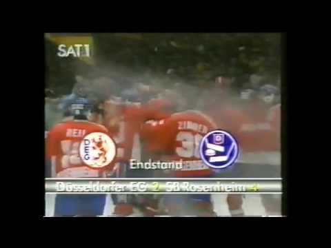 Die Tore zur deutschen Meisterschaft 1989 (Finale, Spiel 4): DEG vs. SBR 2:4