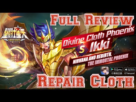 Full Review DIVINE CLOTH IKKI REPAIR CLOTH | Saint Seiya: Awakening