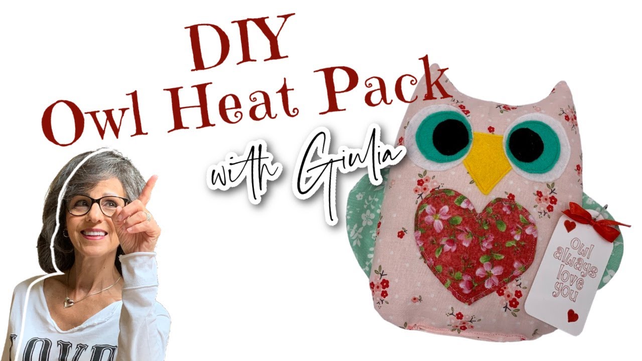 MUST SEE | FREE PATTERN | EASY & FUN | Owl Heat Pack