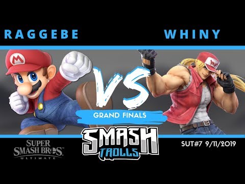 SUT #7 - Grand Finals - RaggeBe (Mario) Vs. Whiny (Terry) - SSBU Tournament