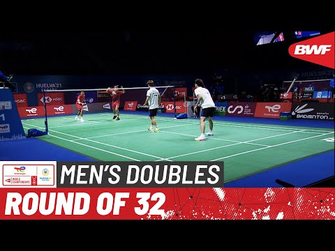 TotalEnergies BWF World Championships 2021 | Ong/Teo (MAS) [9] vs Eipe/Kjær (DEN) | R32