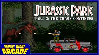 Jurassic Park 2: The Chaos Continues on SNES| Friday Night Arcade