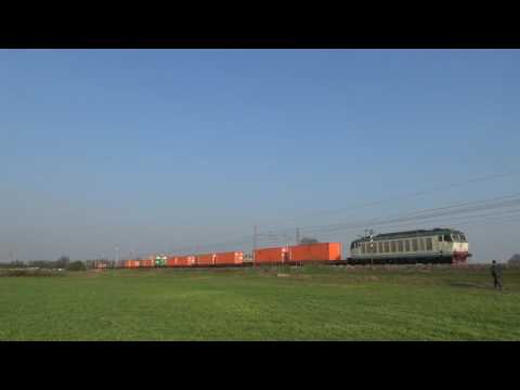 E652 006, IC Sun e molto altro nelle campagne di Locate Triulzi