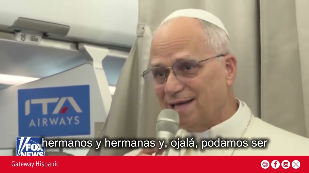 Pope Leo XIV calls for unity throughout the world