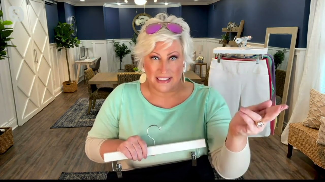 Belle by Kim Gravel Citi Twill Curved Hem Bermuda Short on QVC