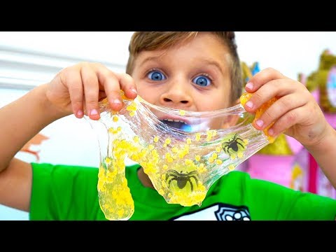 Diana and Roma did not share Squishy & slime - YouTube