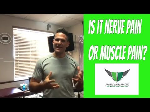 How To Differentiate Nerve Pain vs. Muscle Pain