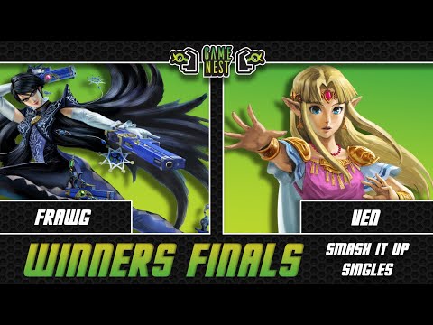 frawg (Steve, Bayonetta) vs ven (Zelda) | Winners Finals | Smash It Up 97