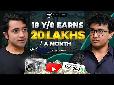 @Sarthak Sachdeva on Content Creation, @MrBeast , Earning 12 lakhs a month, Bollywood and more