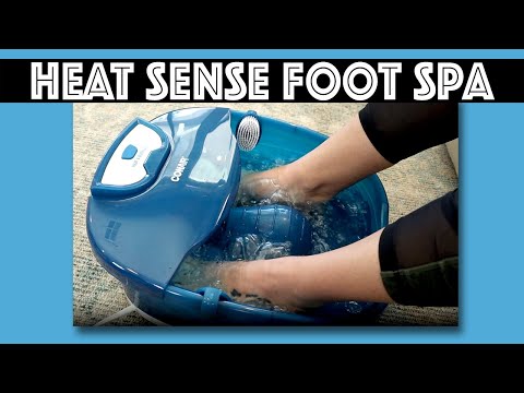 Revisão do banho de spa para pés Conair Heat Sense