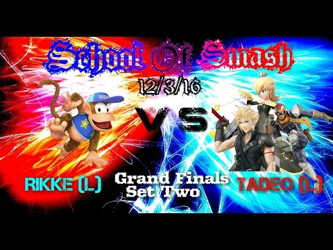 SOS 12/3/16 Rikke VS Tadeo Grand Finals Set One