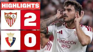 Sevilla vs Osasuna