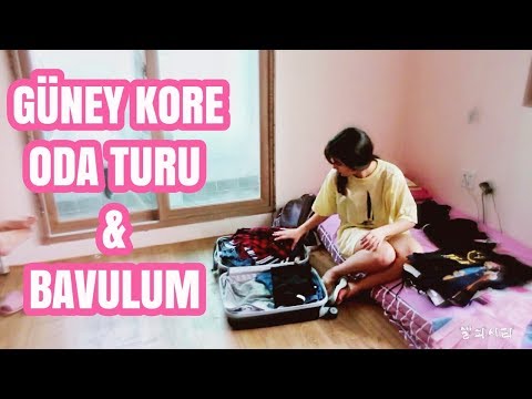 KORE'DEKİ YURT ODAM + BAVULUMDA NELER VAR!