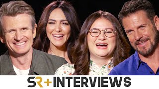 Nazanin Boniadi, Charles Edwards, Lloyd Owen & Megan Richards Interview: Rings of Power video