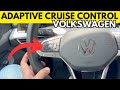 EASY TUTORIAL HOW TO USE VOLKSWAGEN ADAPTIVE CRUISE CONTROL ACC