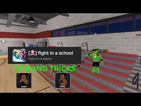 How to get Better at Roblox fight in a school (For Beginners)