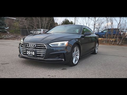 2018 Audi A5 2.0T Technik quattro 7sp S Tronic Cpe I0007A