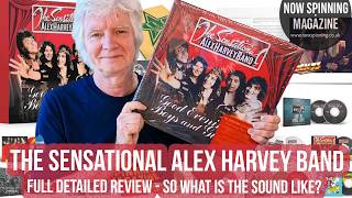 Sensational Alex Harvey Band:  Live Box Set Unboxing &amp; First Look