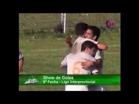GOLES LIGA INTERPROVINCIAL   9° FECHA   AÑO 2014