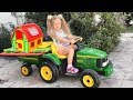 Roma and Diana Pretend Play with toys and Playhouse, Top Videos by Kids Diana Show!