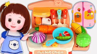 Baby Doli and fruit and dish wash