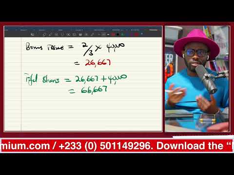 ICAG Lectures: IAS 33 EPS - Bonus Issue |ICAG |ACCA| CPA| CFA - Nhyira Premium