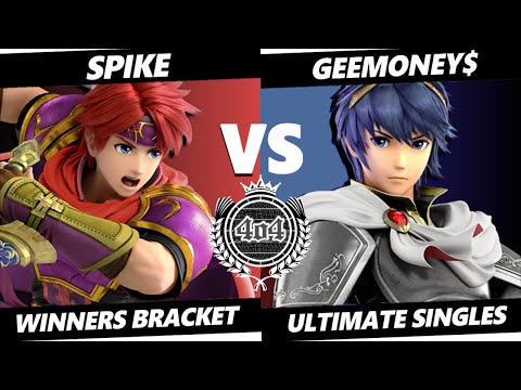 4o4 Smash Night 71 - Kuma| Spike (Roy) vs Nut Esports| Geemoney$ (Marth) - Winners Round 3