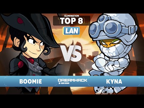 Boomie vs Kyna - Top 8 Elimination - Dreamhack San Diego 2023 - LAN 1v1