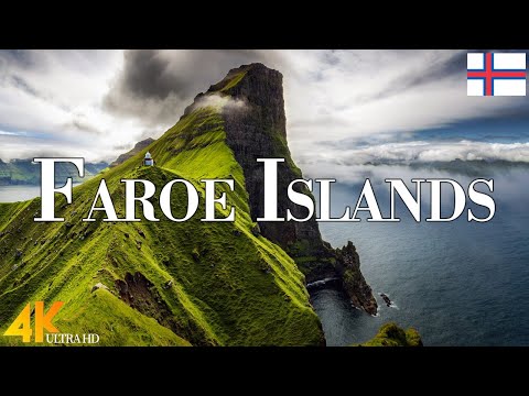 FLYING OVER FAROE ISLANDS (4K UHD) - Relaxing Music Along With Beautiful Nature Videos - 4k ULTRA HD