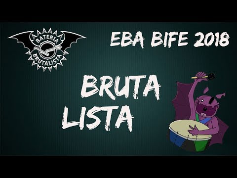 Brutalista - EBA BIFE 2018