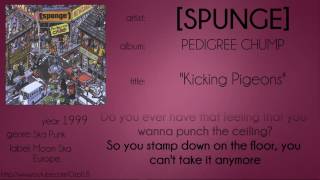 [spunge] - Kicking Pigeons (synced lyrics)
