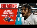 Ravens QB Lamar Jackson RULED OUT against Browns due to injury | CBS Sports HQ