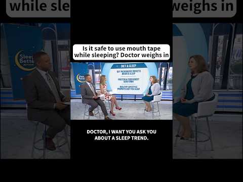 Is it safe to use mouth tape while sleeping? Doctor weighs in