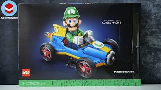 LEGO Super Mario 72050 Mario Kart – Luigi & Mach 8 - LEGO Speed Build Review