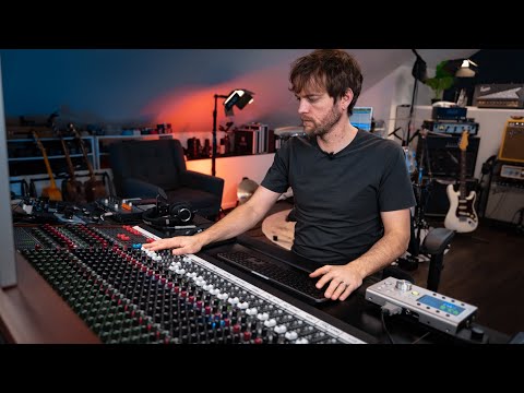 Hybrid MIXING on a Trident 68 Console