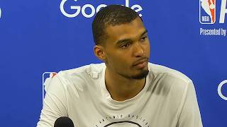Victor Wembanyama PostGame Interview | Minnesota Timberwolves vs San Antonio Spurs