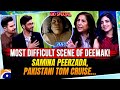 Samina Peerzada Pakistani Tom Cruise Most Difficult Scene Deemak Movie Cast Tabish Hashmi