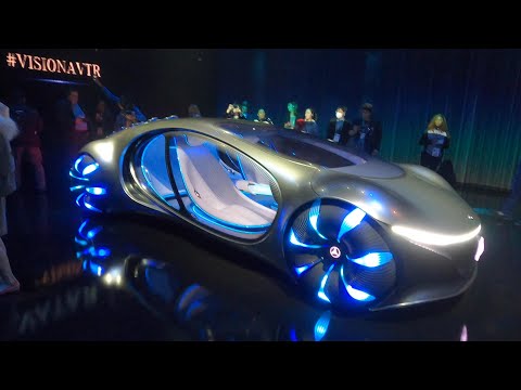 VISION AVTR — Avatar concept car by Mercedes-Benz at CES 2020