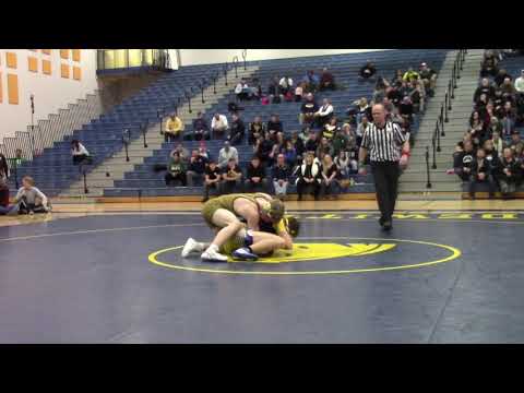 145 - D1 #9 Ryan Granger (Holt) vs D2 #4 Tyler Brandt (DeWitt)